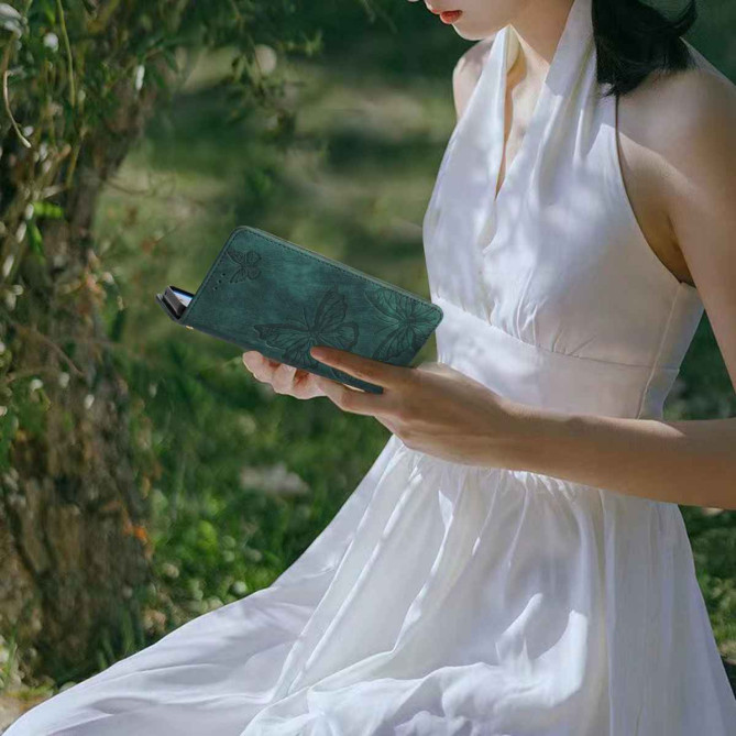 Housse Samsung Galaxy A37 Papillon Portefeuille