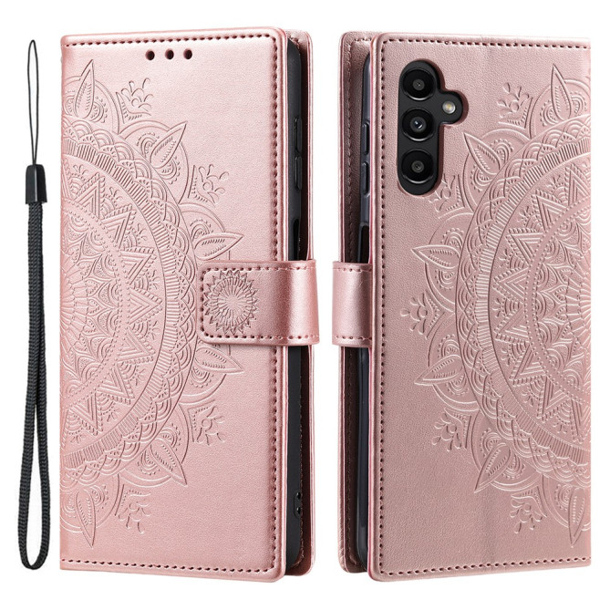 Housse Samsung Galaxy A37 Totem Portefeuille Support Dragonne