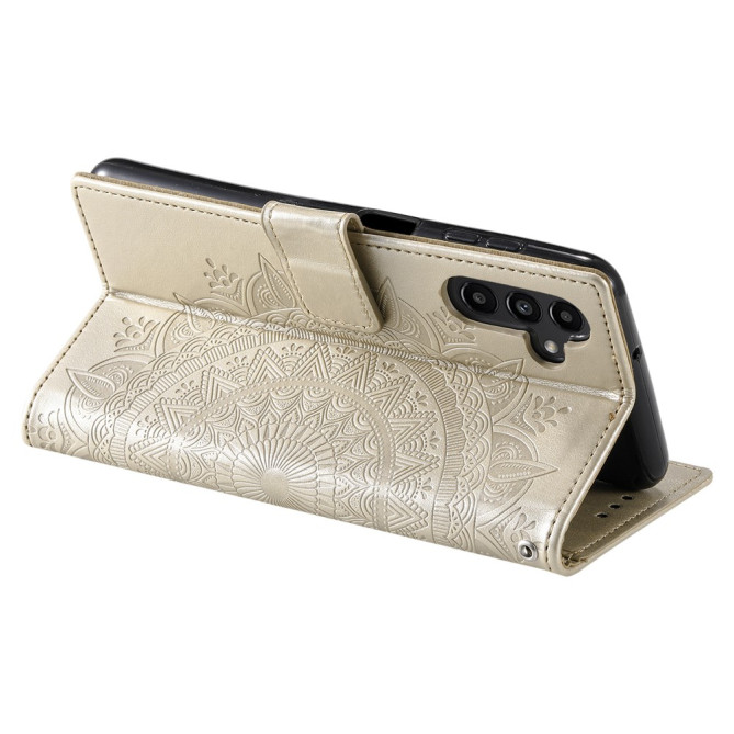 Housse Samsung Galaxy A37 Totem Portefeuille Support Dragonne