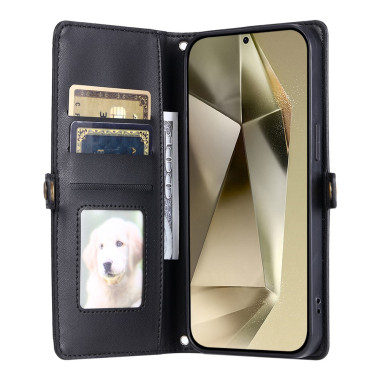 Housse Samsung Galaxy A37 Portefeuille Support avec Dragonne