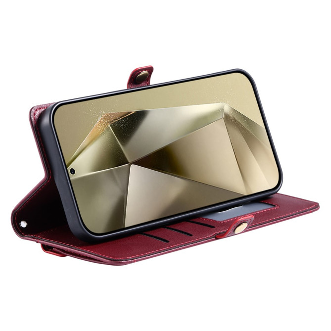 Housse Samsung Galaxy A37 Portefeuille Support avec Dragonne