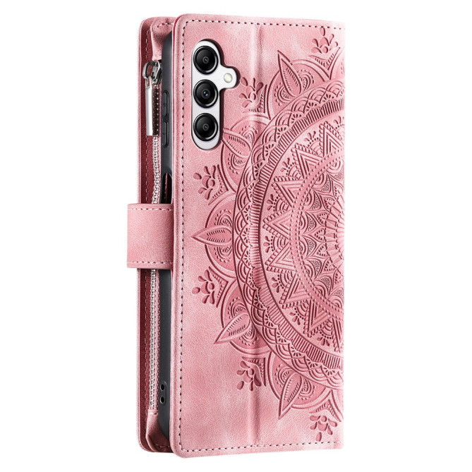Housse Samsung Galaxy A37 Mandala Floral Portefeuille Dragonne