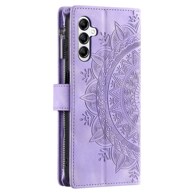Housse Samsung Galaxy A37 Mandala Floral Portefeuille Dragonne