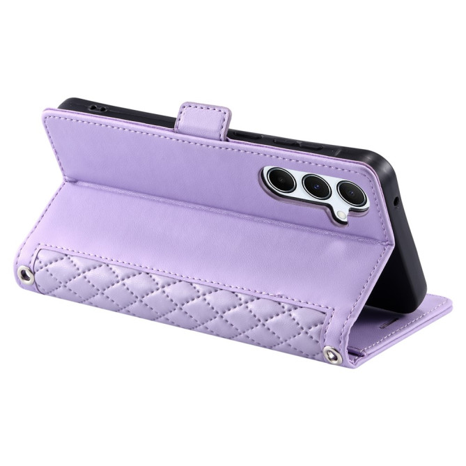 Housse Samsung Galaxy A37 Losange Portefeuille Support Dragonne