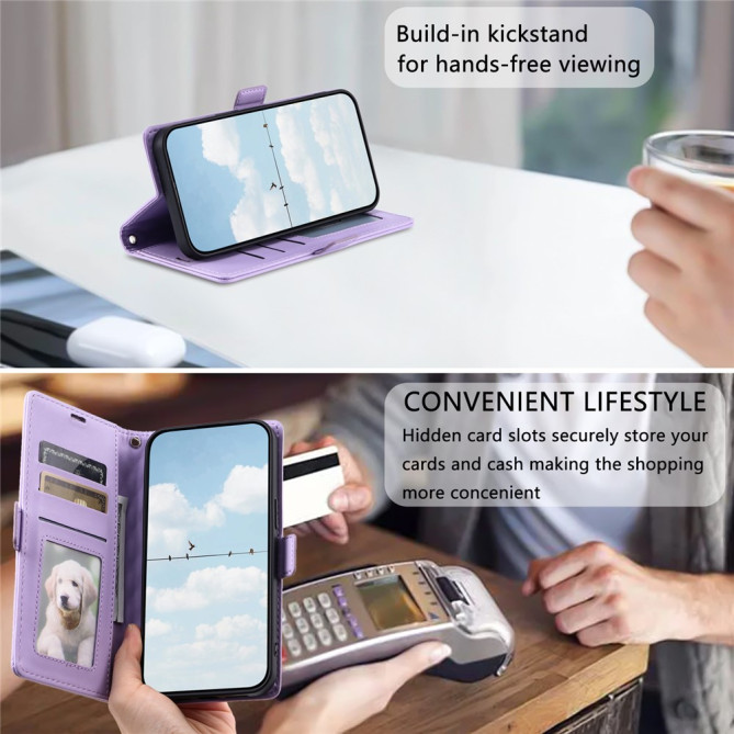 Housse Samsung Galaxy A37 Losange Portefeuille Support Dragonne