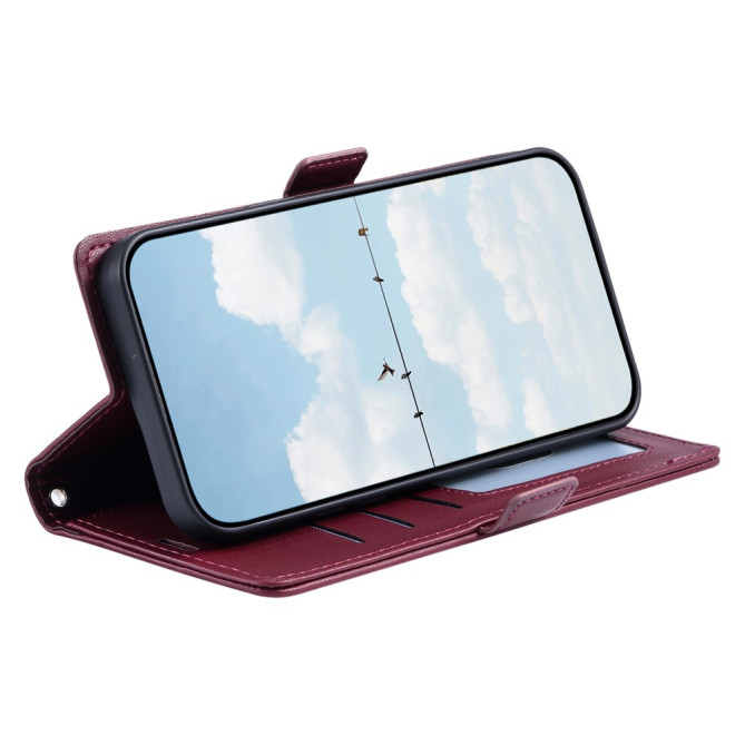 Housse Samsung Galaxy A37 Losange Portefeuille Support Dragonne