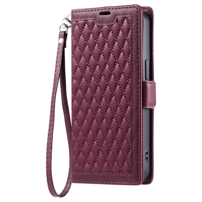 Housse Samsung Galaxy A37 Losange Portefeuille Support Dragonne