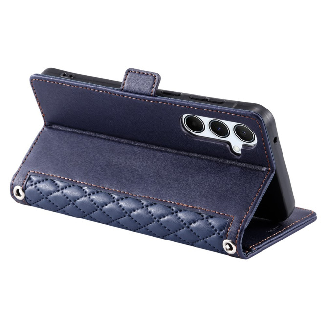 Housse Samsung Galaxy A37 Losange Portefeuille Support Dragonne