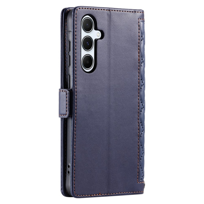 Housse Samsung Galaxy A37 Losange Portefeuille Support Dragonne