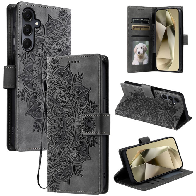 Housse Samsung Galaxy A37 Totem Portefeuille Dragonne