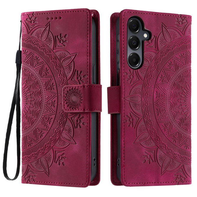 Housse Samsung Galaxy A37 Totem Portefeuille Dragonne