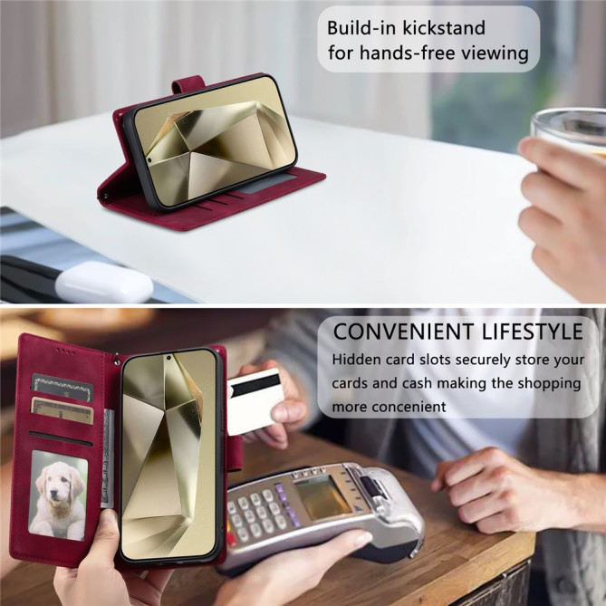 Housse Samsung Galaxy A37 Totem Portefeuille Dragonne