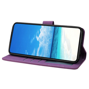 Housse Samsung Galaxy A37 Papillon Floral Portefeuille Support