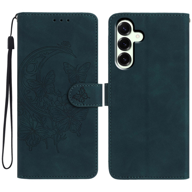 Housse Samsung Galaxy A37 Papillon Floral Portefeuille Support
