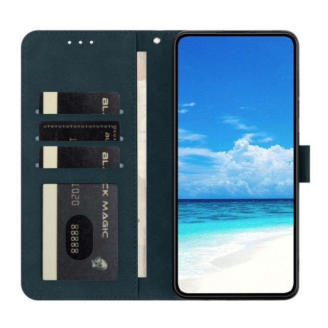 Housse Samsung Galaxy A37 Papillon Floral Portefeuille Support