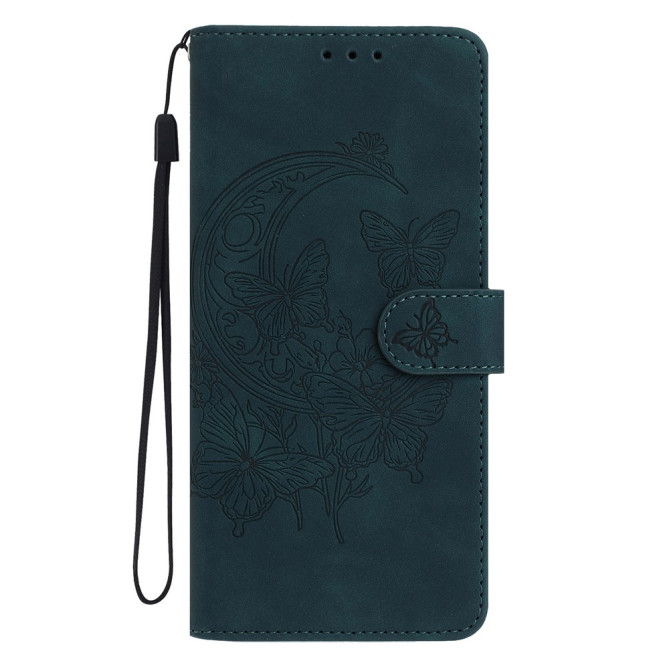 Housse Samsung Galaxy A37 Papillon Floral Portefeuille Support