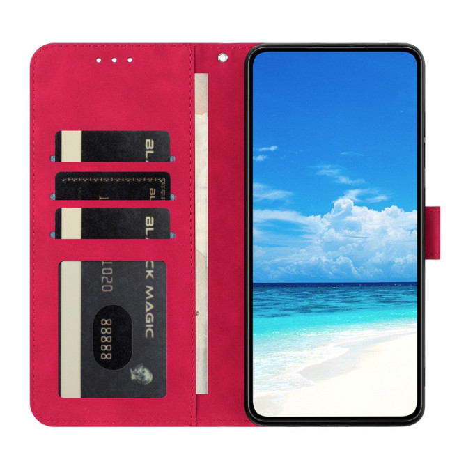 Housse Samsung Galaxy A37 Papillon Floral Portefeuille Support