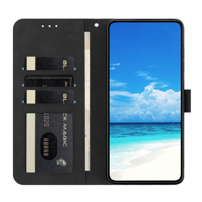 Housse Samsung Galaxy A37 Papillon Floral Portefeuille Support