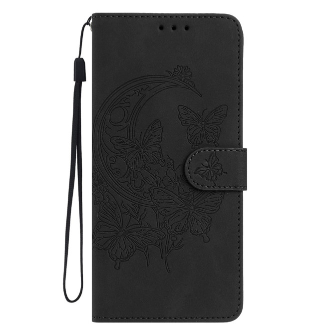 Housse Samsung Galaxy A37 Papillon Floral Portefeuille Support
