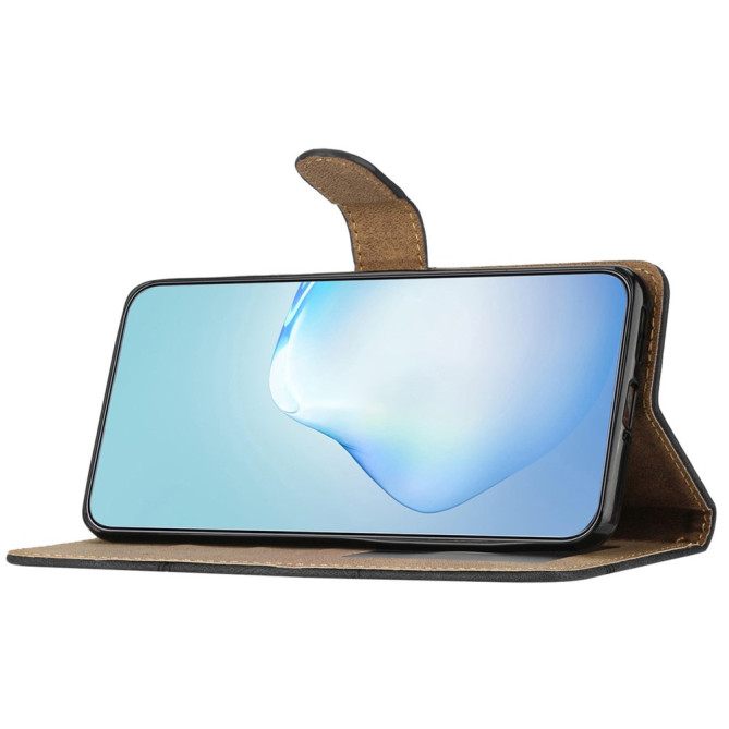 Housse Samsung Galaxy A37 Portefeuille Support Crazy Horse