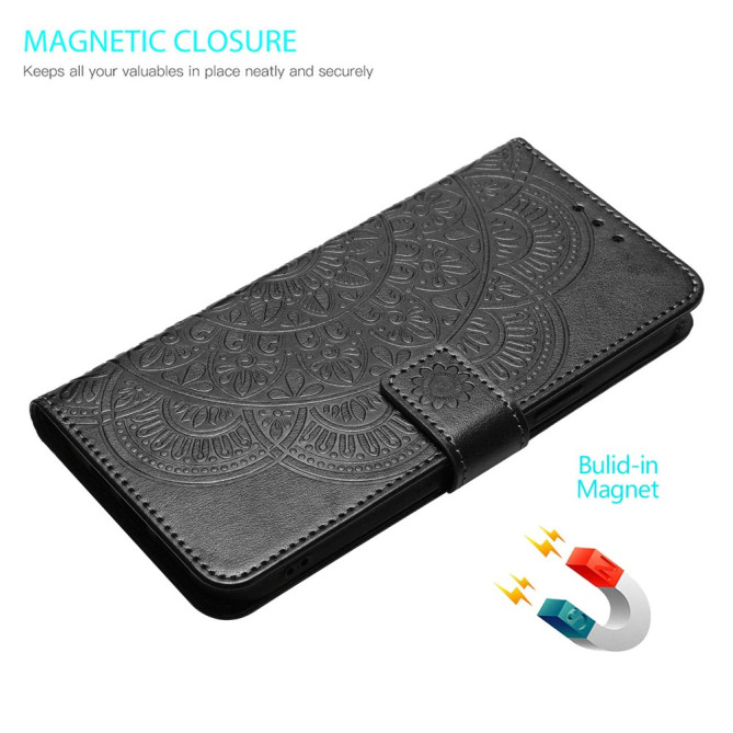 Housse Samsung Galaxy A37 Mandala Portefeuille Support