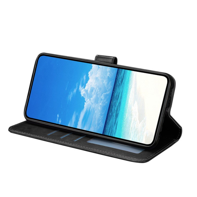 Housse Samsung Galaxy A37 Papillon Gravé Portefeuille Support Dragonne