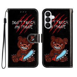 Housse Samsung Galaxy A37 Portefeuille Support avec Dragonne CARA