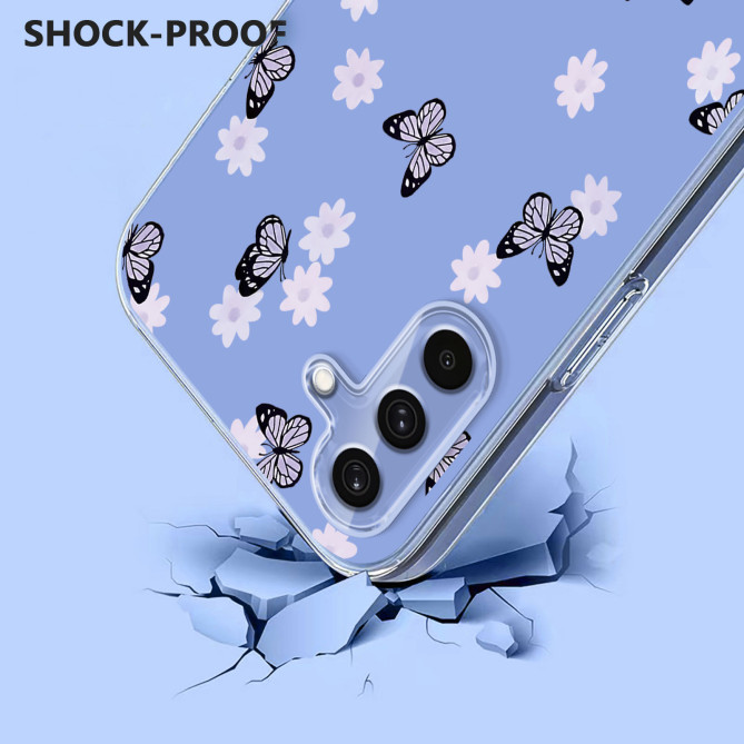 Coque Samsung Galaxy A37 Papillon Floral BRIA