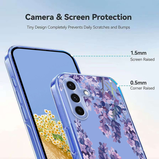 Coque Samsung Galaxy A37 Papillon Floral DINA