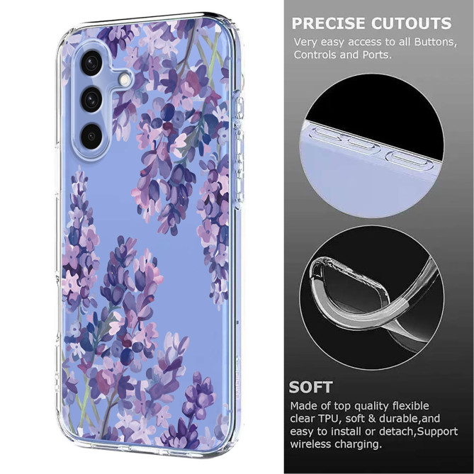 Coque Samsung Galaxy A37 Papillon Floral DINA
