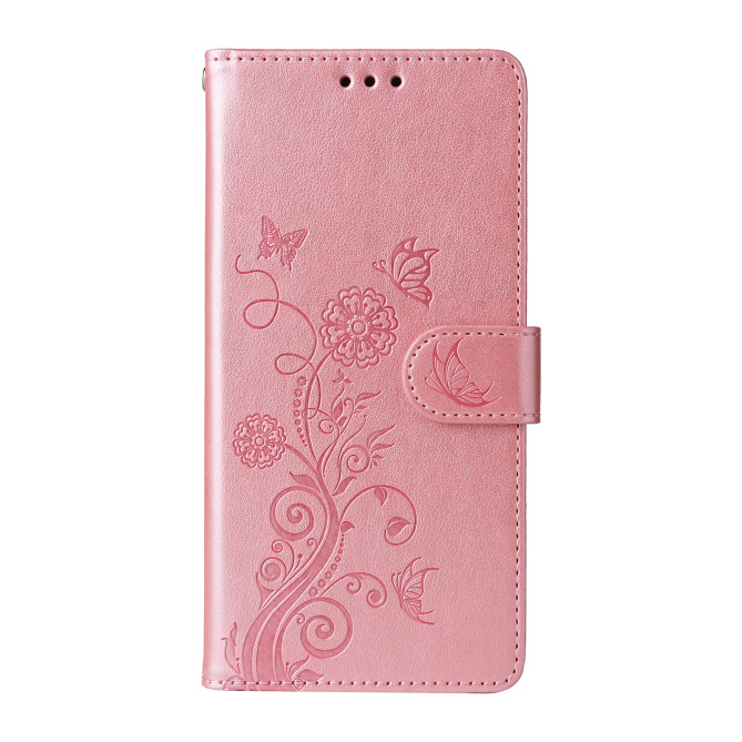 Housse Samsung Galaxy A37 Papillon Floral Portefeuille Support ALBA