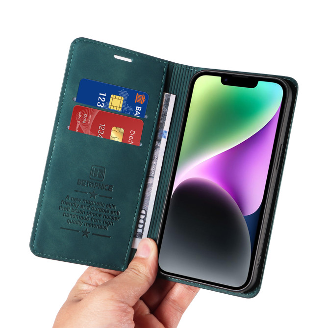 Housse Samsung Galaxy A37 BETOPNICE Portefeuille RFID Magnétique