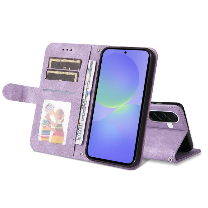 Housse Samsung Galaxy A37 Portefeuille Support Toucher Soie