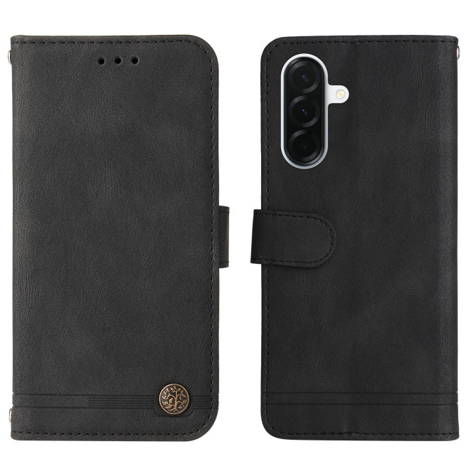 Housse Samsung Galaxy A37 Portefeuille Support Toucher Soie