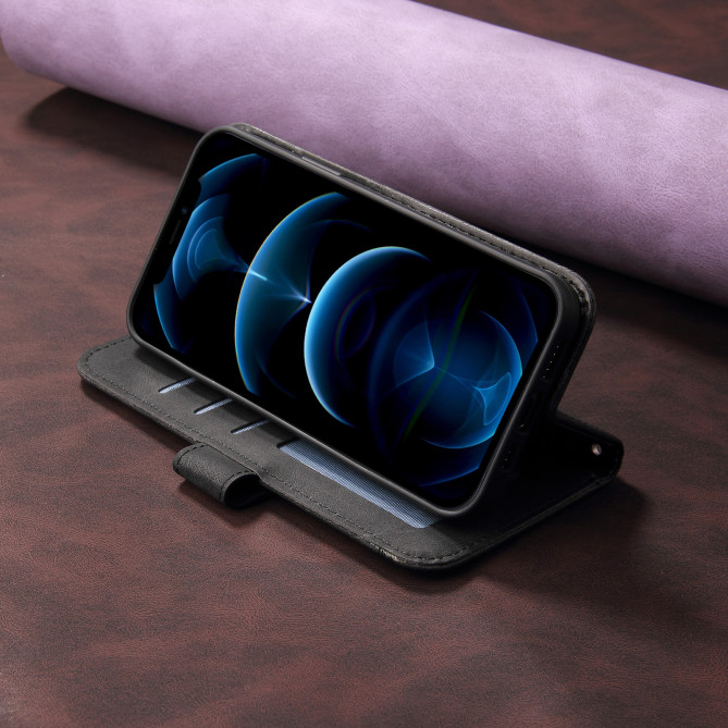 Housse Samsung Galaxy A37 Portefeuille Support Toucher Soie