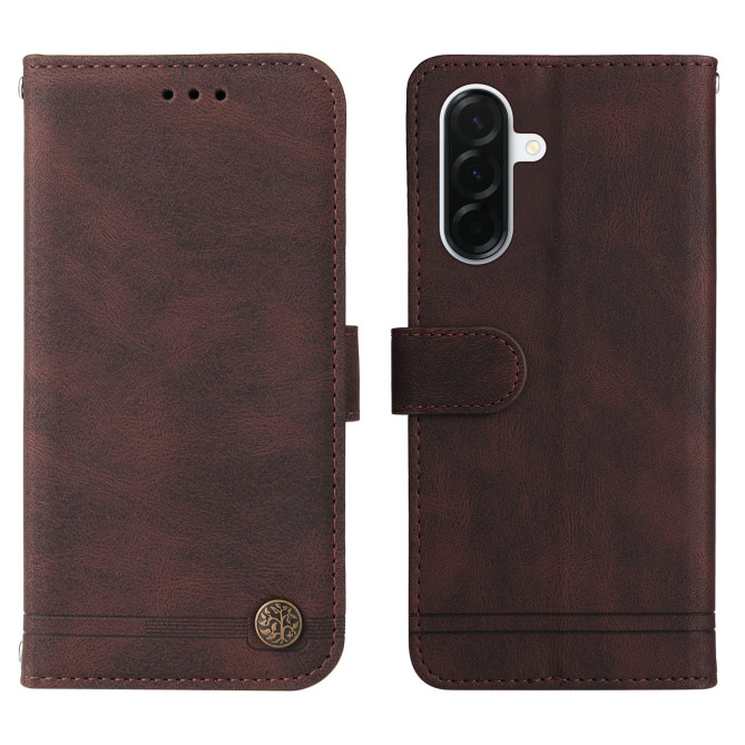 Housse Samsung Galaxy A37 Portefeuille Support Toucher Soie