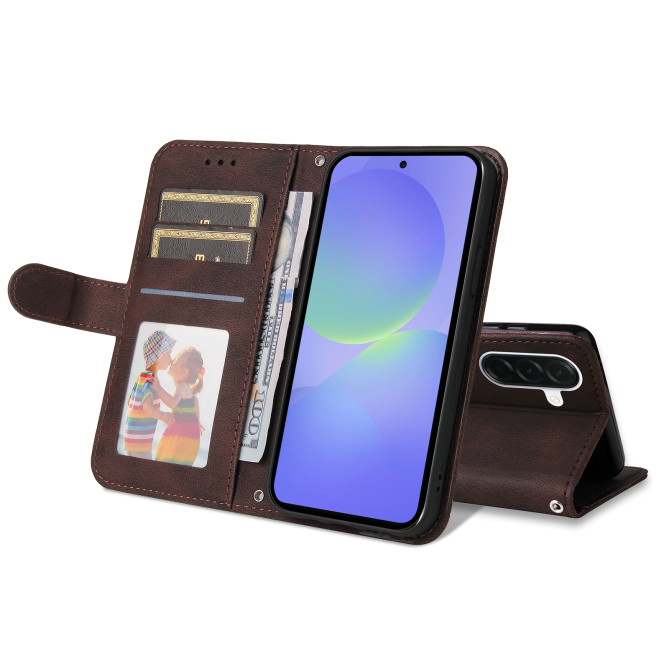 Housse Samsung Galaxy A37 Portefeuille Support Toucher Soie