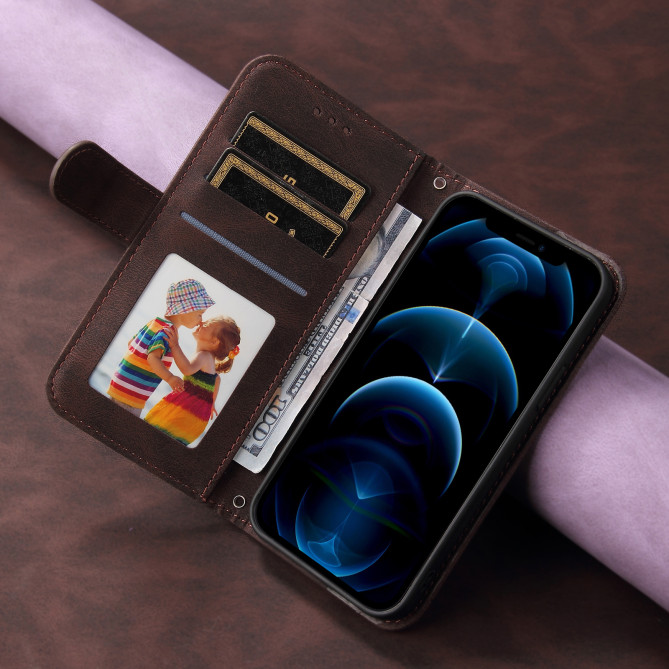 Housse Samsung Galaxy A37 Portefeuille Support Toucher Soie