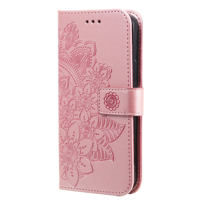 Housse Samsung Galaxy A37 Floral Portefeuille Support