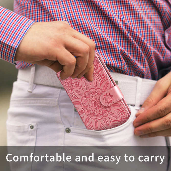 Housse Samsung Galaxy A37 Tournesol Portefeuille