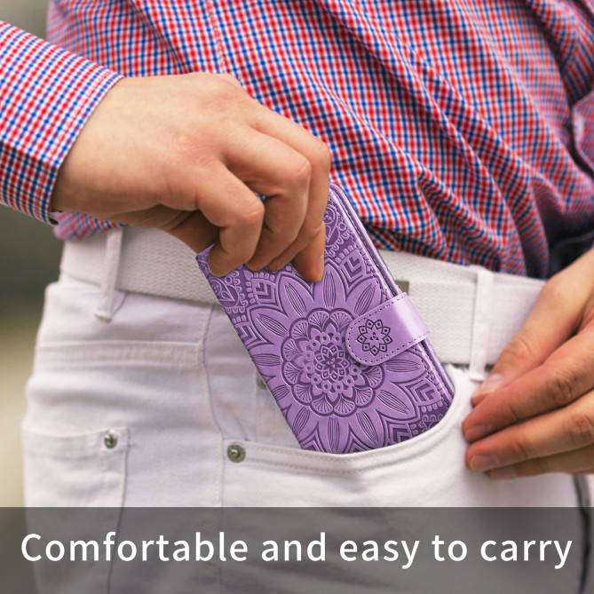 Housse Samsung Galaxy A37 Tournesol Portefeuille