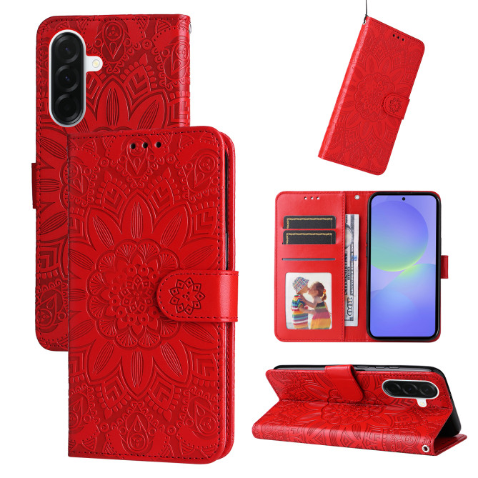 Housse Samsung Galaxy A37 Tournesol Portefeuille