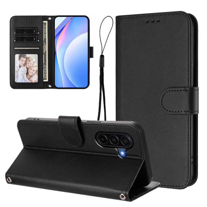 Housse Samsung Galaxy A37 Portefeuille RFID Veau