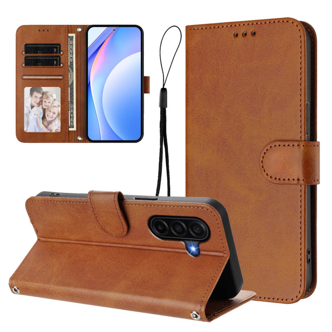 Housse Samsung Galaxy A37 Portefeuille RFID Veau