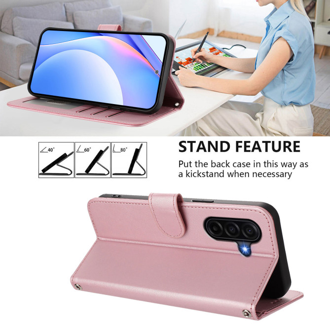 Housse Samsung Galaxy A37 Portefeuille RFID Veau