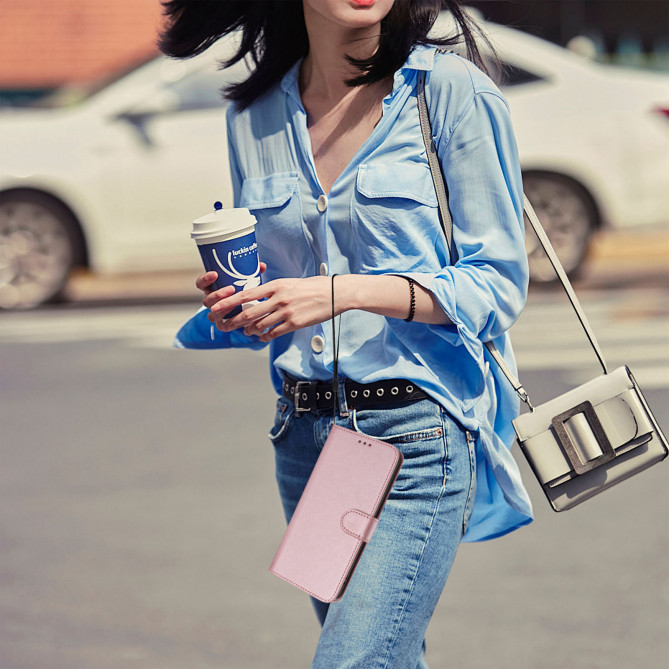 Housse Samsung Galaxy A37 Portefeuille RFID Veau