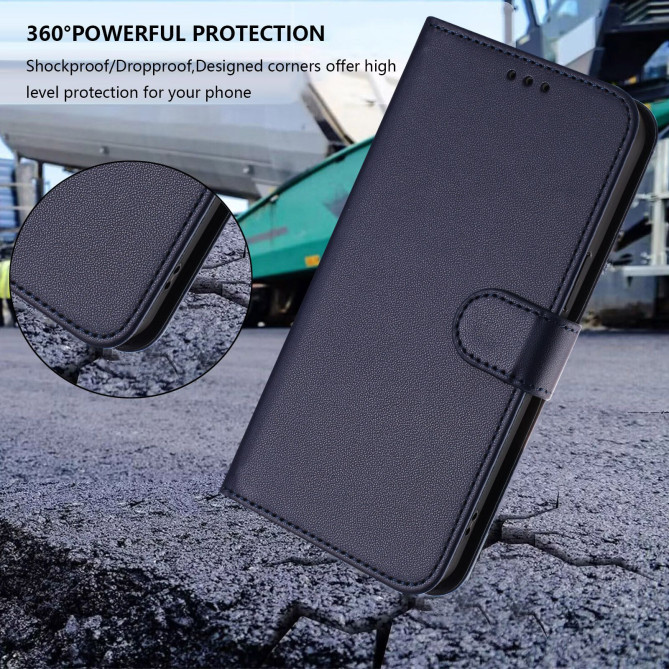 Housse Samsung Galaxy A37 Portefeuille Support avec Dragonne DINA