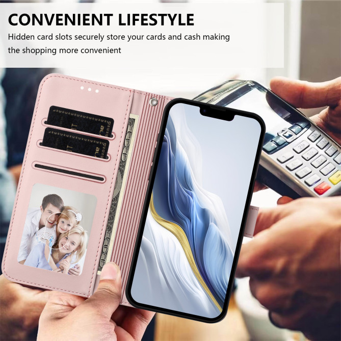 Housse Samsung Galaxy A37 Portefeuille Support avec Dragonne DINA