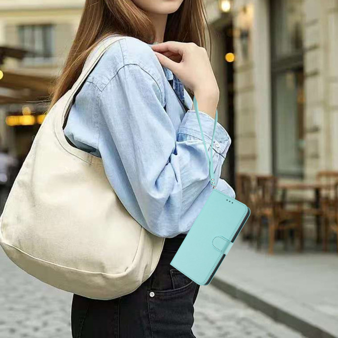 Housse Samsung Galaxy A37 Portefeuille Support avec Dragonne DINA