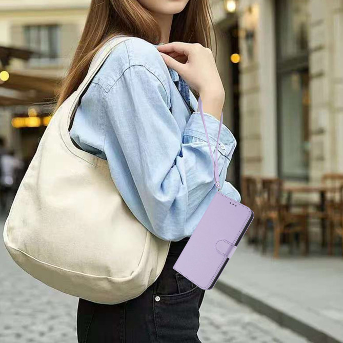 Housse Samsung Galaxy A37 Portefeuille Support avec Dragonne DINA